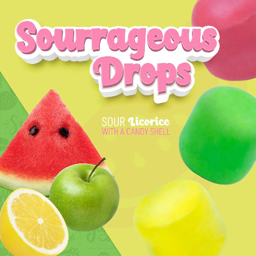 Wiley Wallaby Sourrageous Licorice Drops
