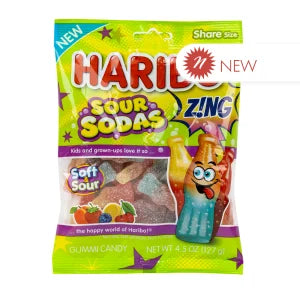 Haribo Sour Sodas Peg Bag
