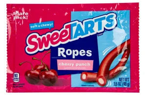 Sweetarts Ropes Cherry Punch Chewy Ropes