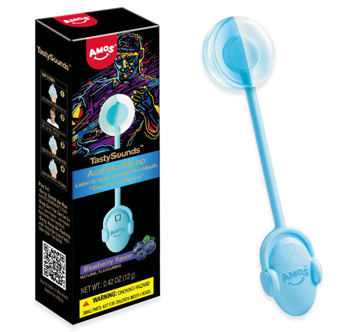TastySounds Blueberry Audio Lollipop