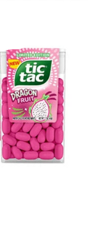 Tic Tac Dragon Fruit Box