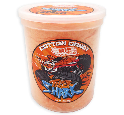 Hot Wheels Monster Trucks Tiger Shark Cotton Candy