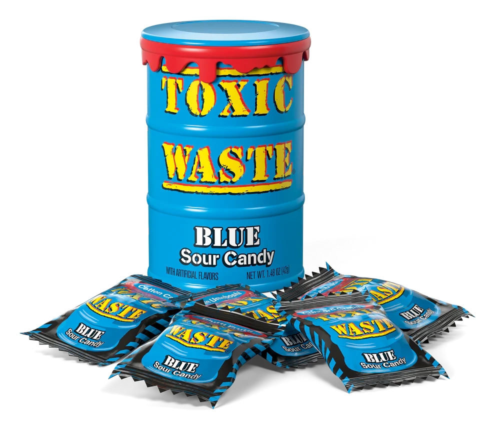 Toxic Waste Blue Drum