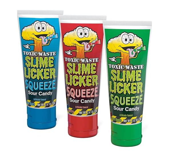 Toxic Waste Slime Licker Squeeze Candy