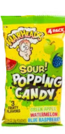 Warheads Popping Candy 4 pk