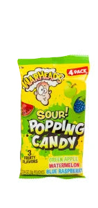 Warheads Popping Candy 4 pk