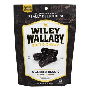 Wiley Wallaby Australian-Style Black Licorice