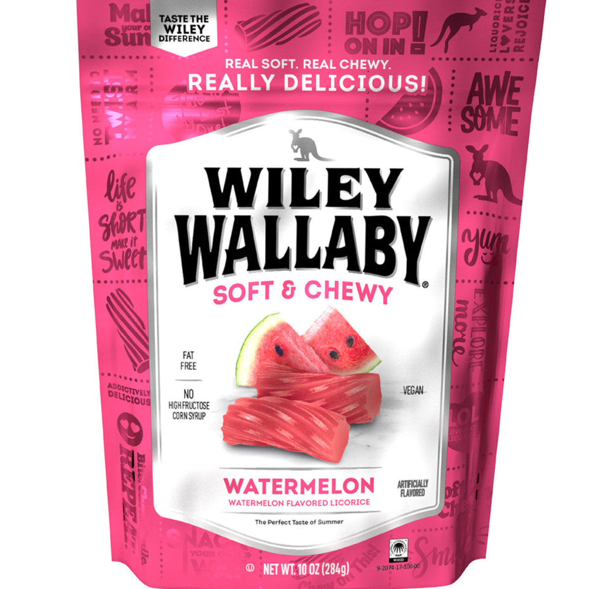 Wiley Wallaby Watermelon Licorice