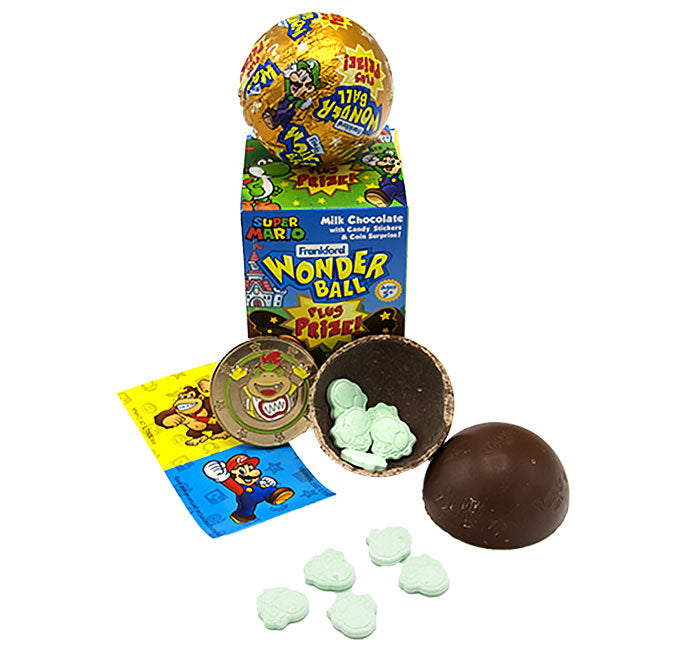 Super Mario Wonder Ball Candy and Toy