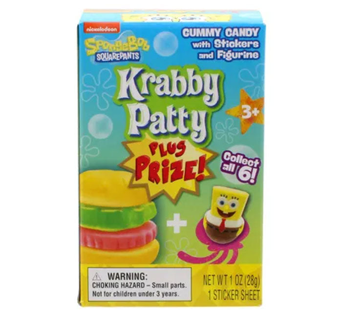 Wonderball Krabby Patty Prize