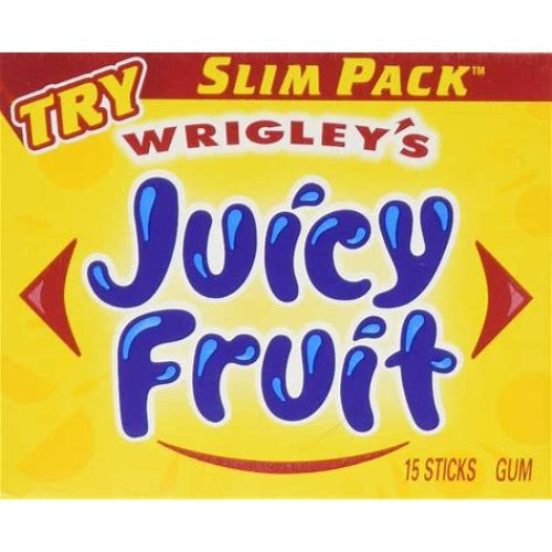 Wrigley's Juicy Fruit Gum 15 Stick Pack