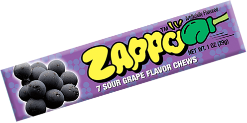 Zappo Sour Grape Chews